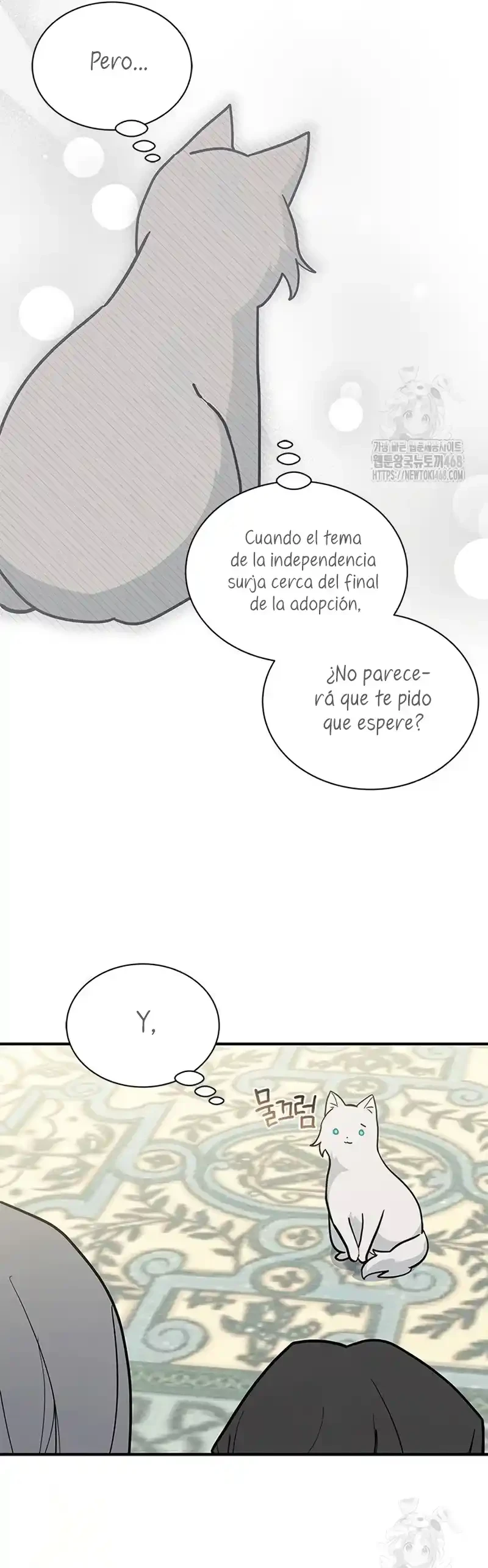 Es un gato, ¿pero fue adoptada por una familia de lobos? Capítulo 49 - Página 14 en español