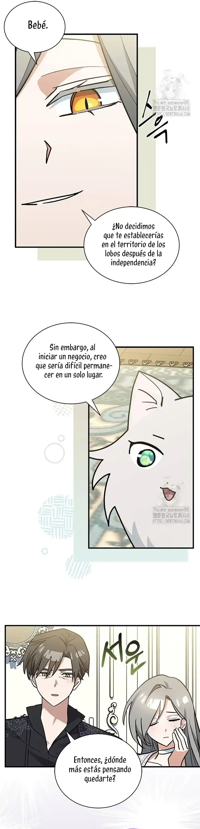 Es un gato, ¿pero fue adoptada por una familia de lobos? Capítulo 49 - Página 17 en español