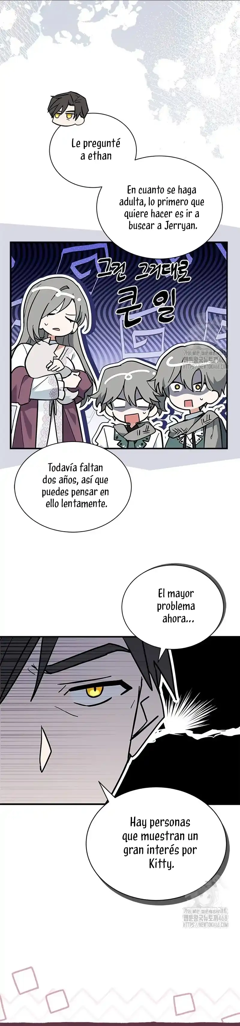 Es un gato, ¿pero fue adoptada por una familia de lobos? Capítulo 49 - Página 25 en español