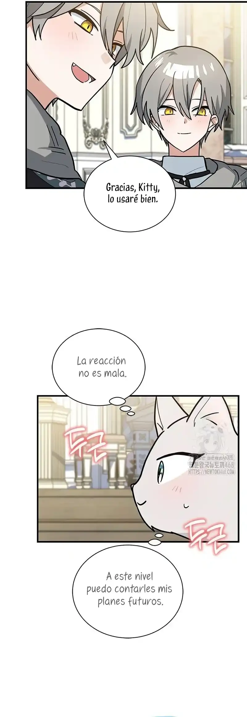 Es un gato, ¿pero fue adoptada por una familia de lobos? Capítulo 49 - Página 9 en español