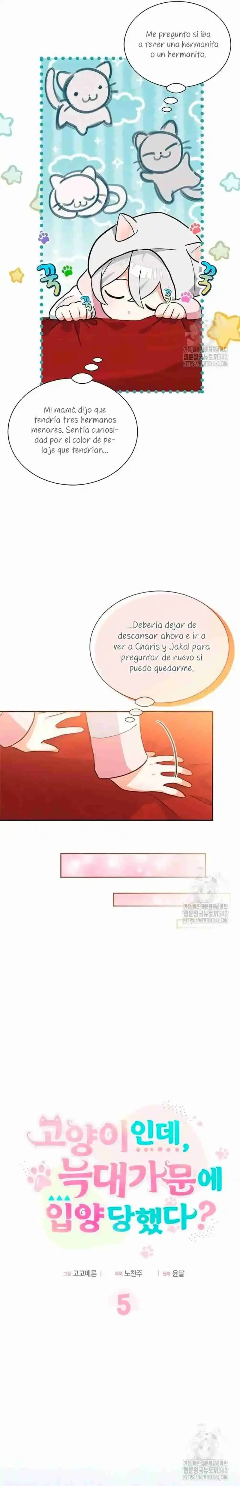 Es un gato, ¿pero fue adoptada por una familia de lobos? Capítulo 5 - Página 5 en español