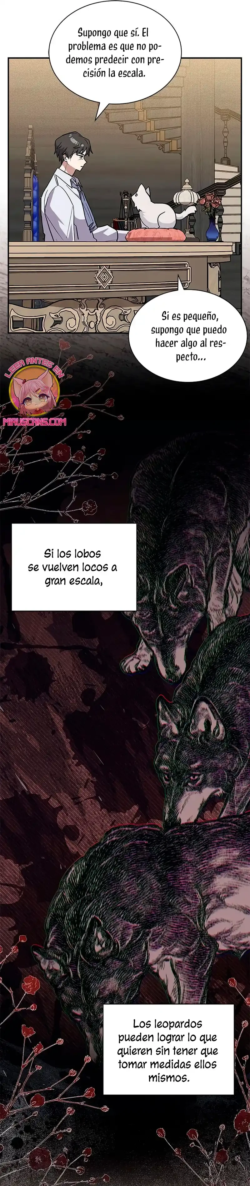 Es un gato, ¿pero fue adoptada por una familia de lobos? Capítulo 53 - Página 9 en español
