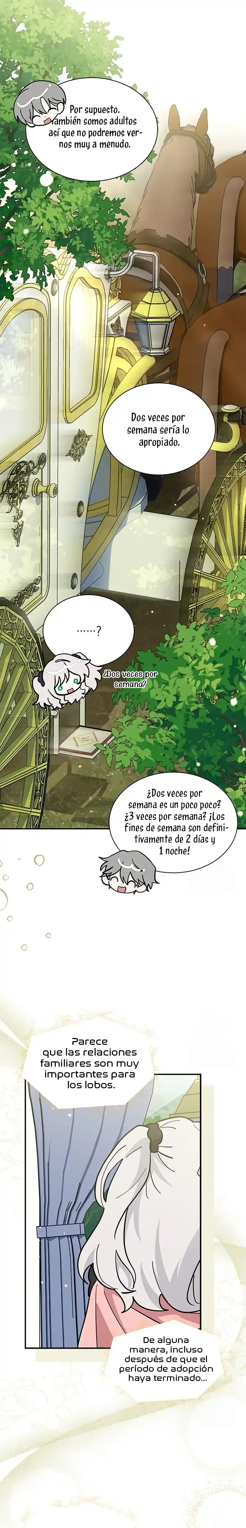 Es un gato, ¿pero fue adoptada por una familia de lobos? Capítulo 54 - Página 10 en español