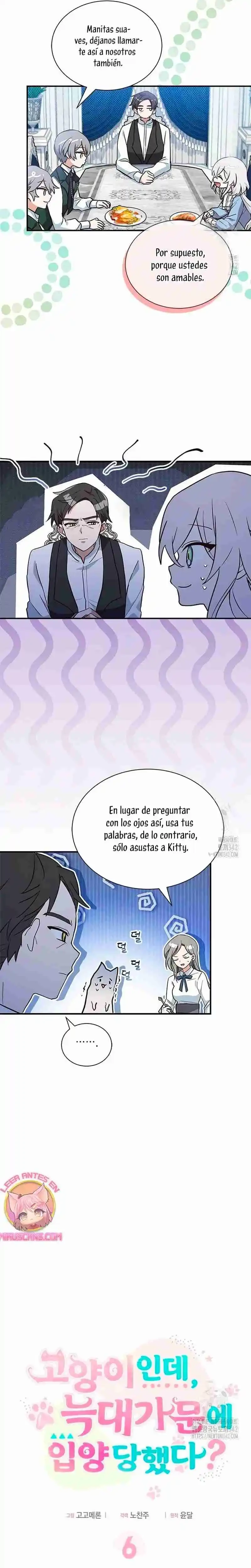 Es un gato, ¿pero fue adoptada por una familia de lobos? Capítulo 6 - Página 11 en español