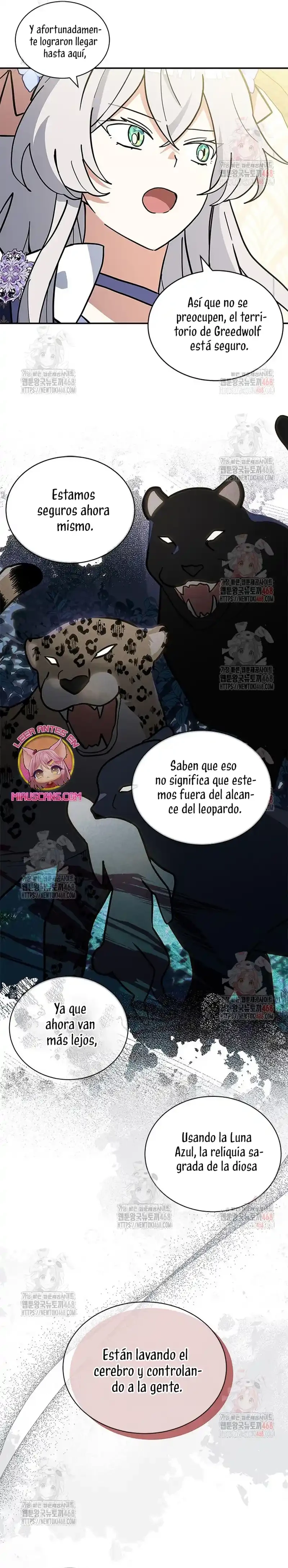 Es un gato, ¿pero fue adoptada por una familia de lobos? Capítulo 62 - Página 9 en español