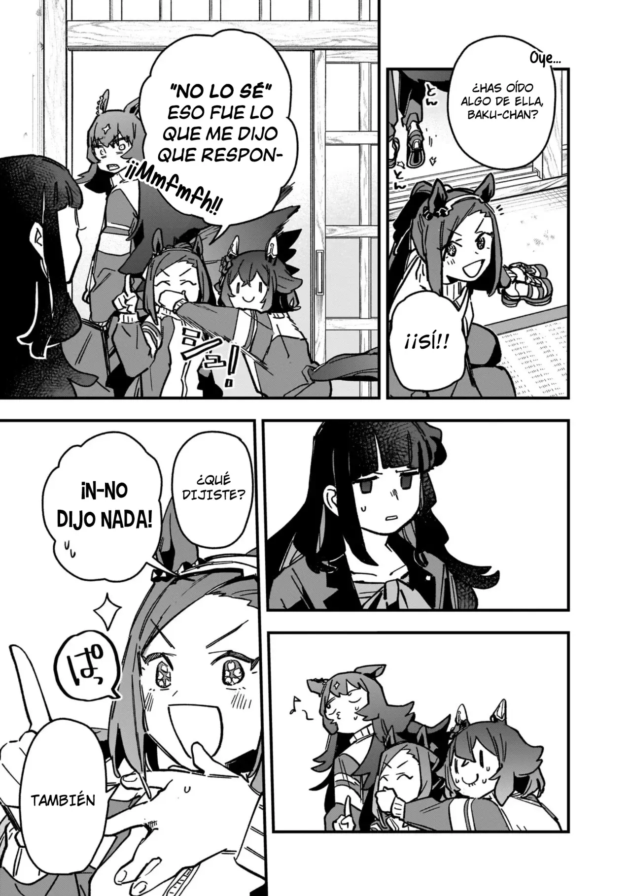 Uma Musume Pretty Derby: Star Blossom Capítulo 14 - Página 3 en español