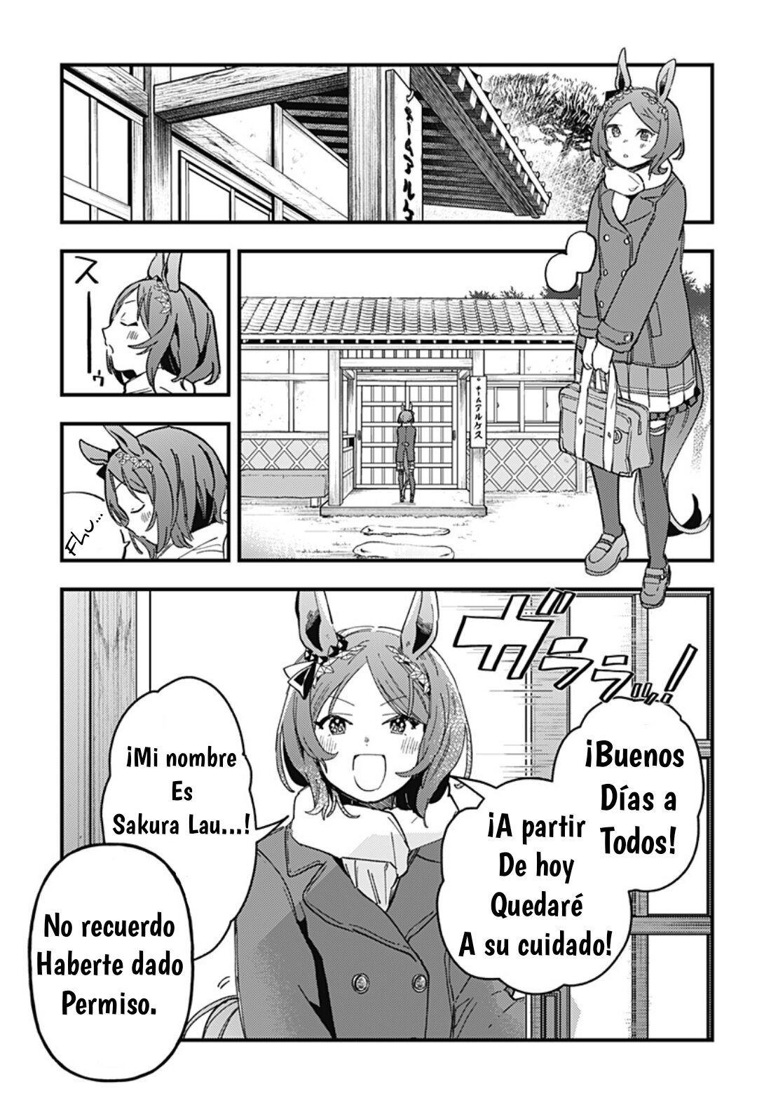 Uma Musume Pretty Derby: Star Blossom Capítulo 2 - Página 3 en español