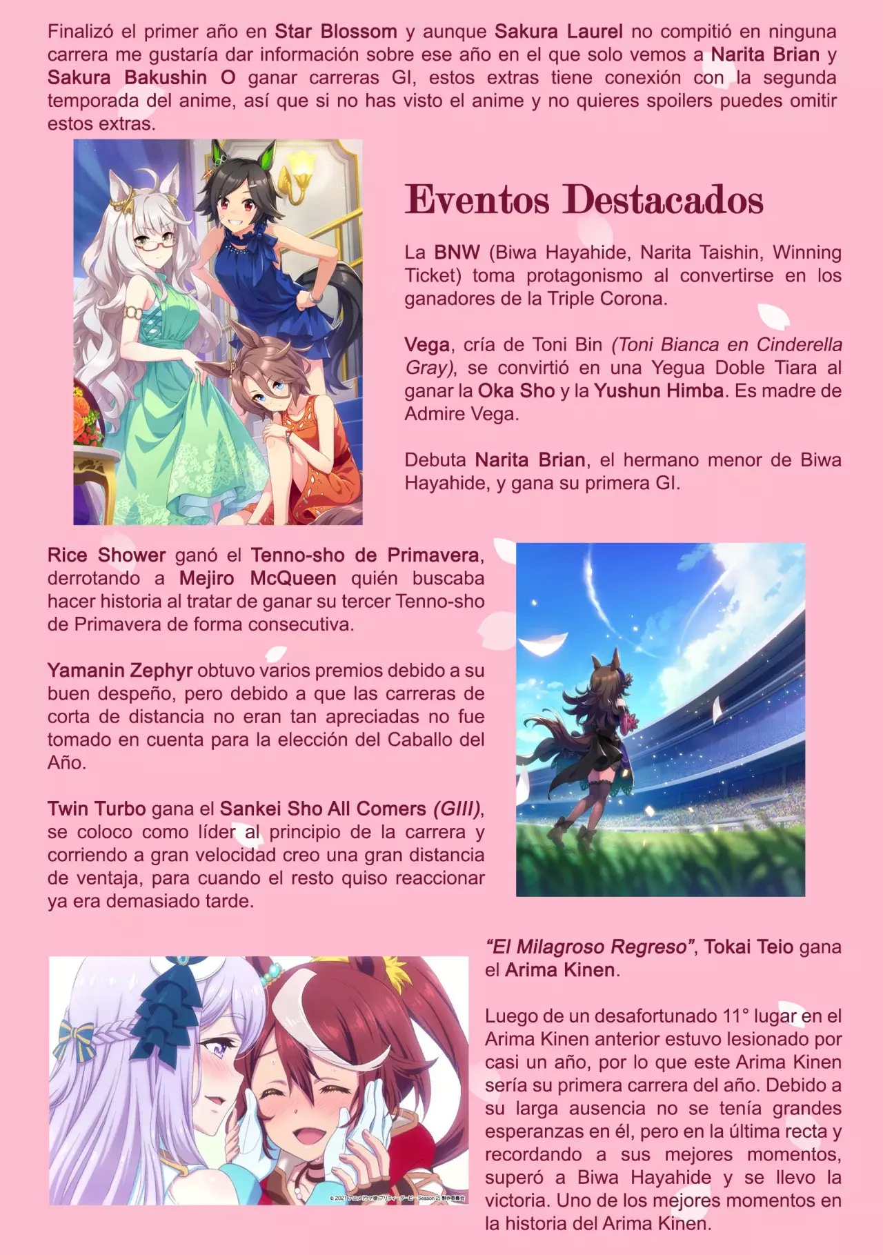 Uma Musume Pretty Derby: Star Blossom Capítulo 7 - Página 22 en español