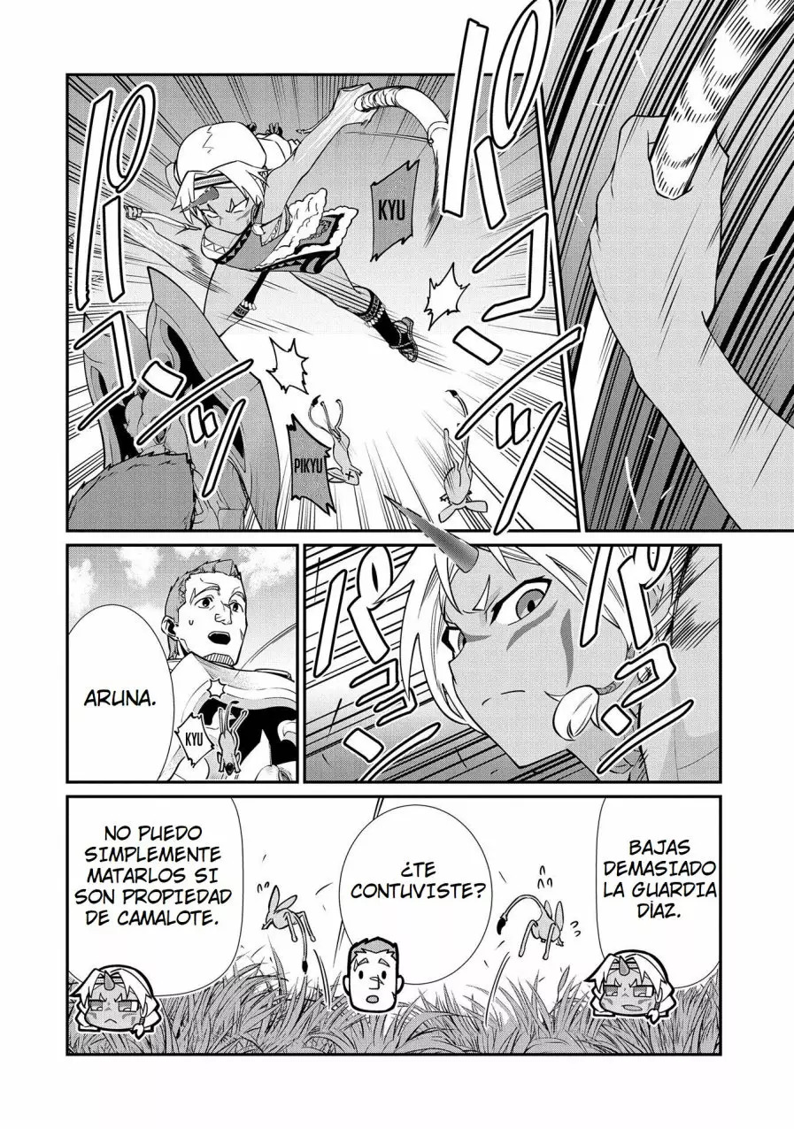 Ryoumin 0-nin Start no Henkyou Ryoushu-sama: Ao no Dias to Soukaku no Otome Capítulo 12 - Página 17 en español