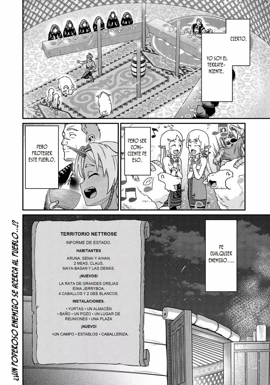 Ryoumin 0-nin Start no Henkyou Ryoushu-sama: Ao no Dias to Soukaku no Otome Capítulo 15 - Página 33 en español