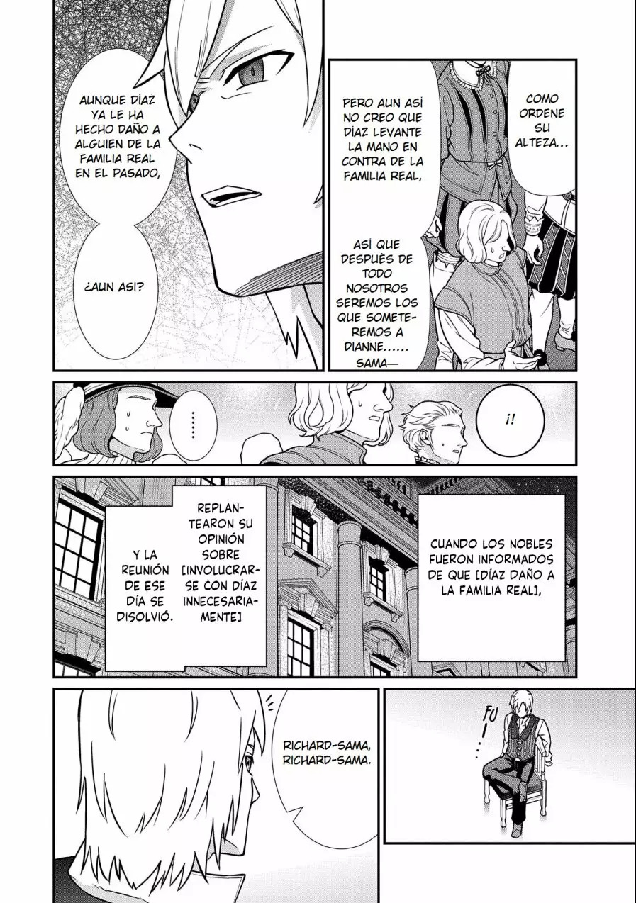 Ryoumin 0-nin Start no Henkyou Ryoushu-sama: Ao no Dias to Soukaku no Otome Capítulo 17 - Página 24 en español