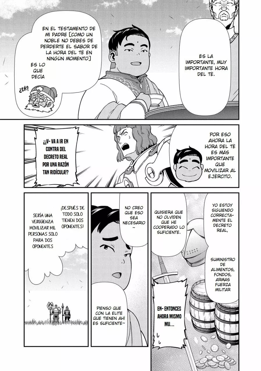 Ryoumin 0-nin Start no Henkyou Ryoushu-sama: Ao no Dias to Soukaku no Otome Capítulo 19 - Página 8 en español