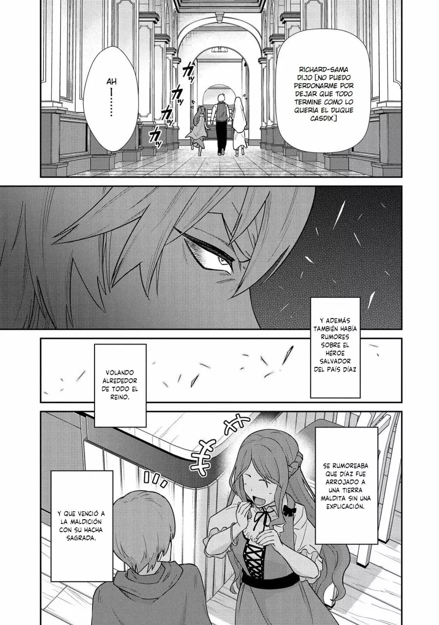 Ryoumin 0-nin Start no Henkyou Ryoushu-sama: Ao no Dias to Soukaku no Otome Capítulo 20 - Página 27 en español