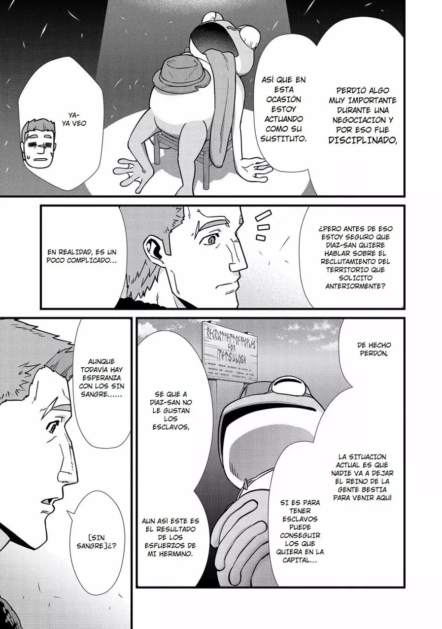 Ryoumin 0-nin Start no Henkyou Ryoushu-sama: Ao no Dias to Soukaku no Otome Capítulo 21 - Página 16 en español