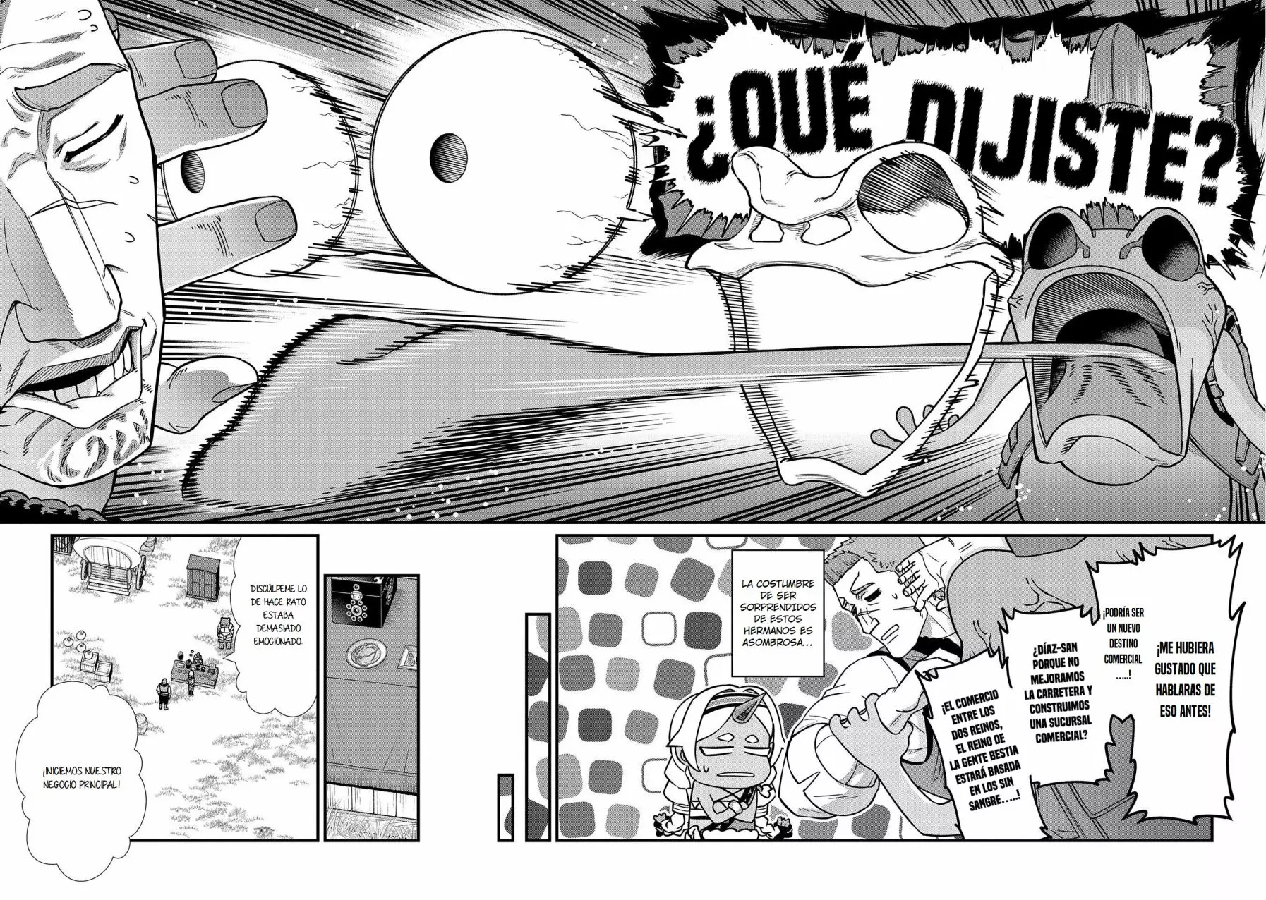 Ryoumin 0-nin Start no Henkyou Ryoushu-sama: Ao no Dias to Soukaku no Otome Capítulo 21 - Página 19 en español