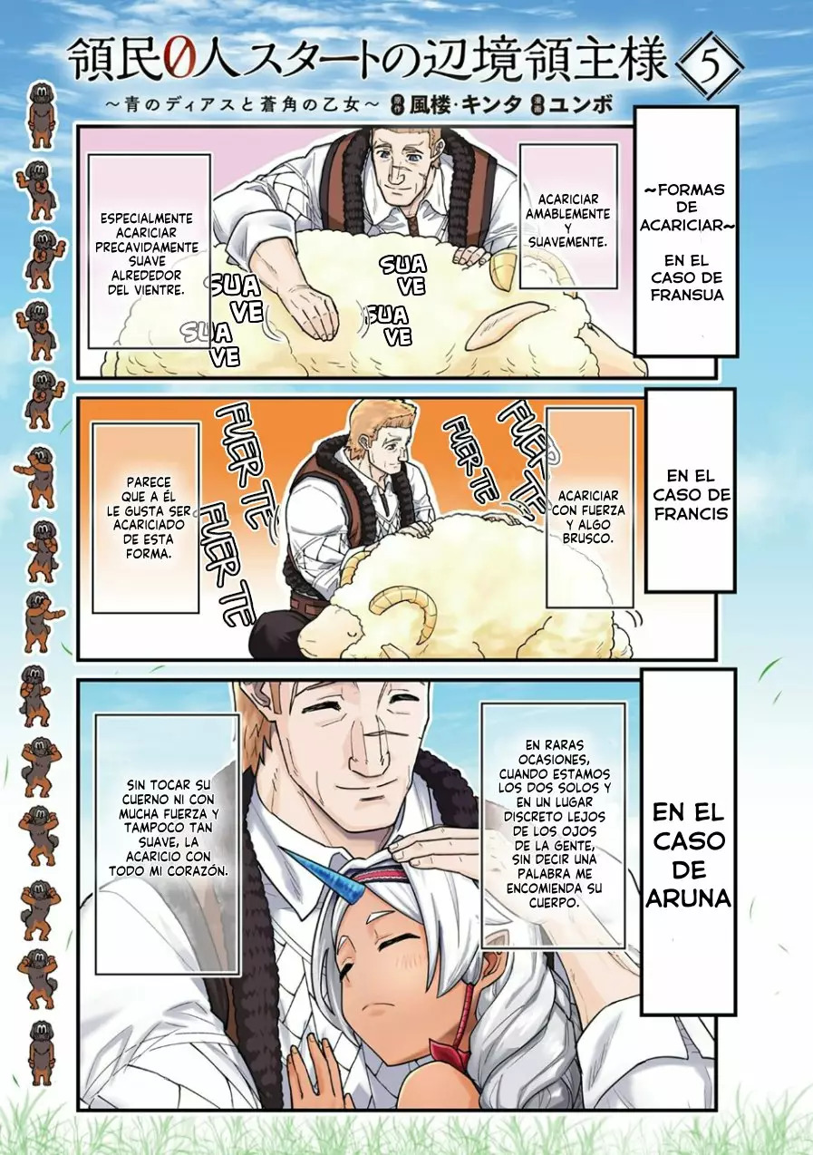 Ryoumin 0-nin Start no Henkyou Ryoushu-sama: Ao no Dias to Soukaku no Otome Capítulo 21 - Página 4 en español