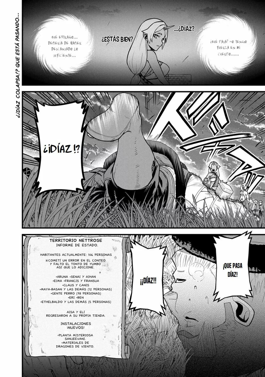 Ryoumin 0-nin Start no Henkyou Ryoushu-sama: Ao no Dias to Soukaku no Otome Capítulo 30 - Página 21 en español