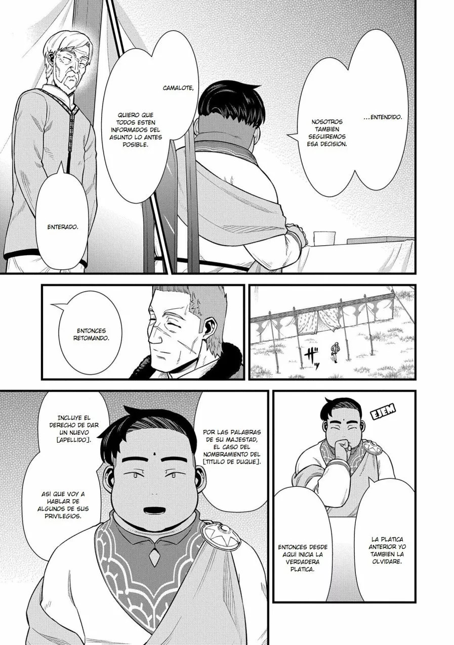 Ryoumin 0-nin Start no Henkyou Ryoushu-sama: Ao no Dias to Soukaku no Otome Capítulo 32 - Página 15 en español