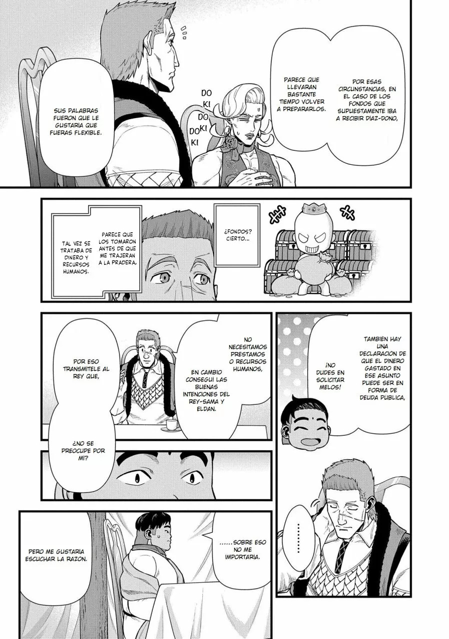Ryoumin 0-nin Start no Henkyou Ryoushu-sama: Ao no Dias to Soukaku no Otome Capítulo 32 - Página 21 en español