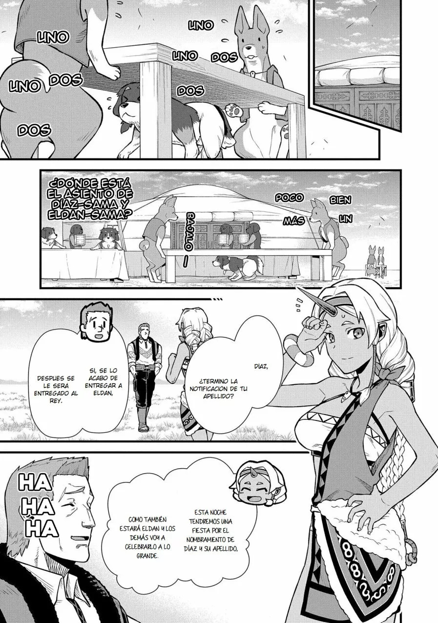 Ryoumin 0-nin Start no Henkyou Ryoushu-sama: Ao no Dias to Soukaku no Otome Capítulo 33 - Página 13 en español