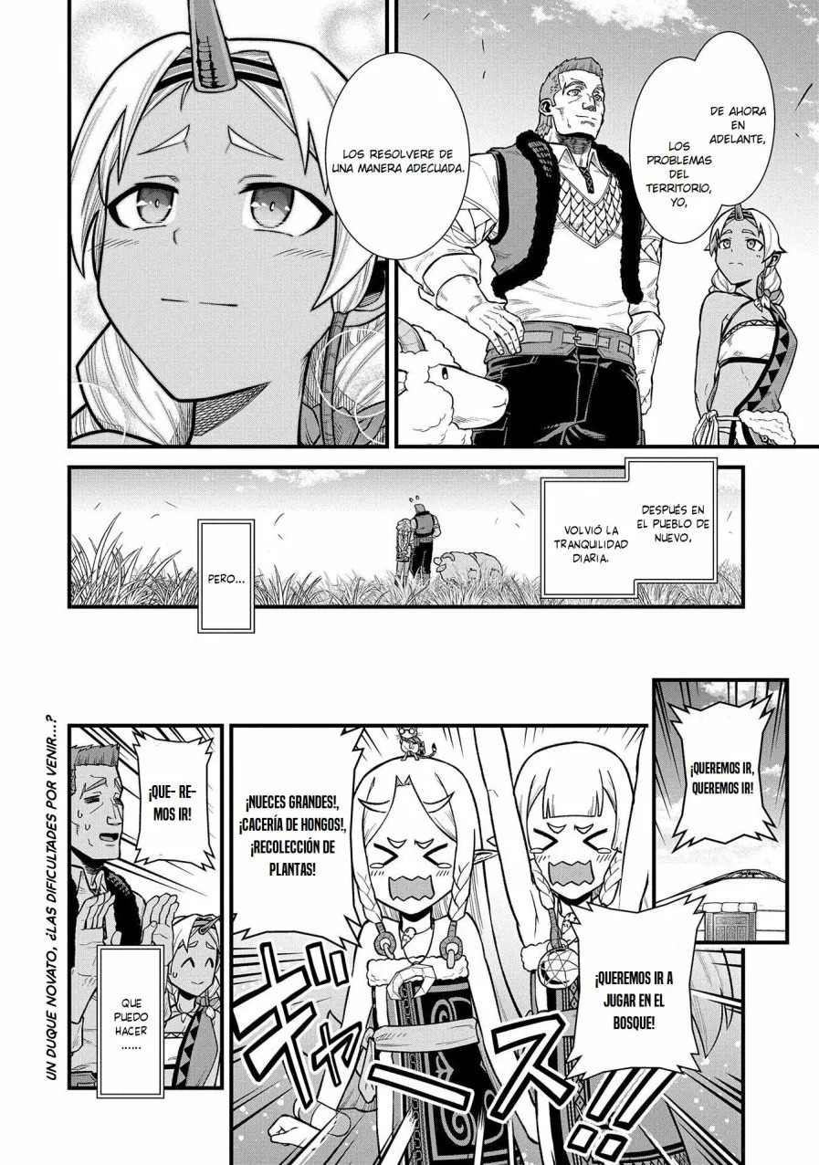 Ryoumin 0-nin Start no Henkyou Ryoushu-sama: Ao no Dias to Soukaku no Otome Capítulo 33 - Página 33 en español