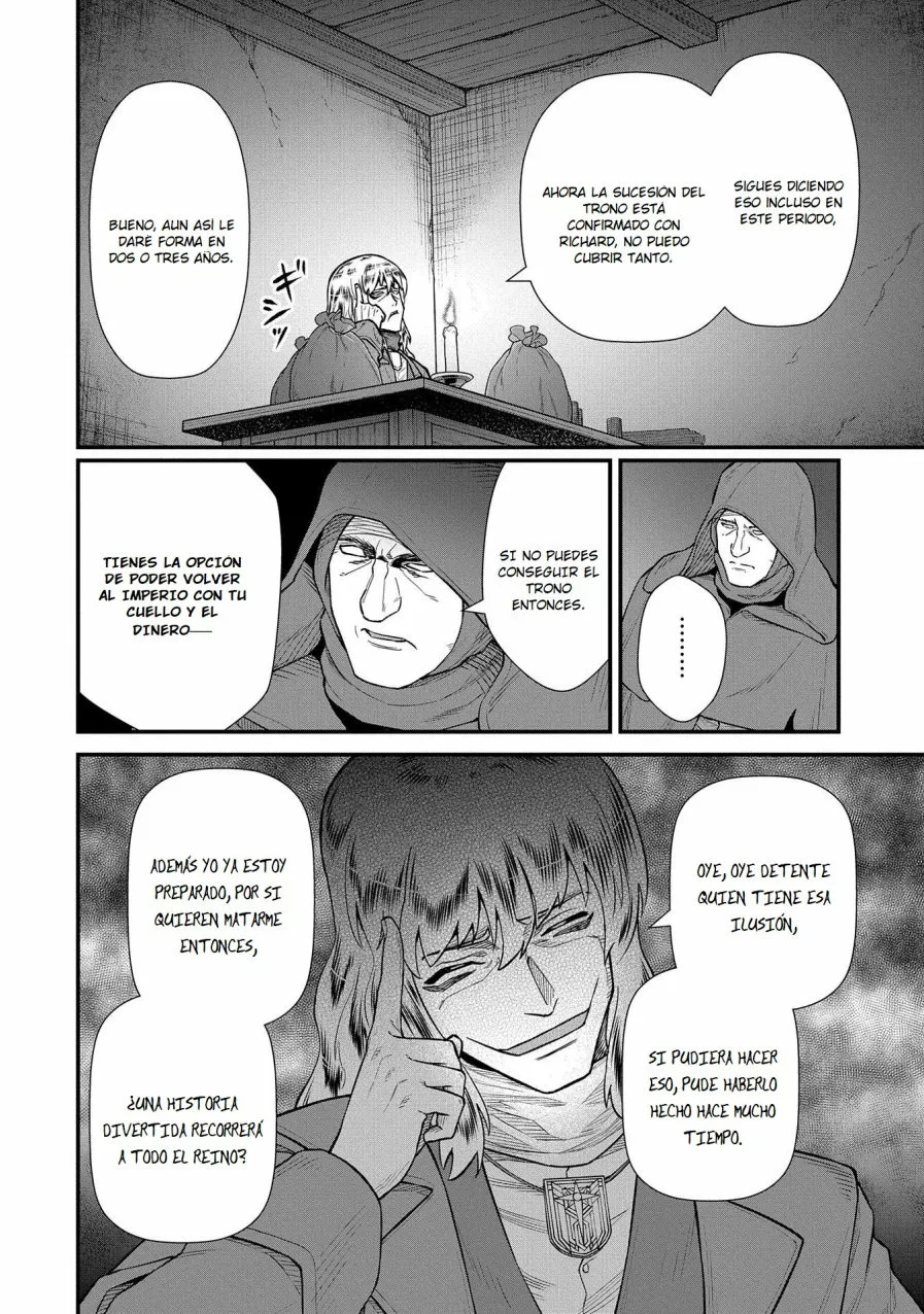 Ryoumin 0-nin Start no Henkyou Ryoushu-sama: Ao no Dias to Soukaku no Otome Capítulo 36 - Página 32 en español