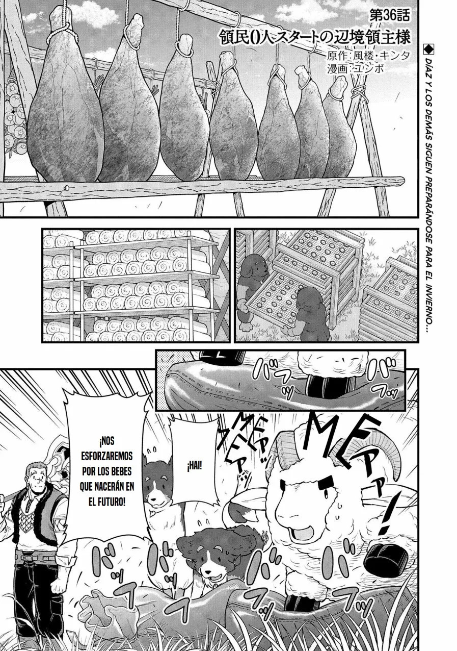 Ryoumin 0-nin Start no Henkyou Ryoushu-sama: Ao no Dias to Soukaku no Otome Capítulo 36 - Página 6 en español