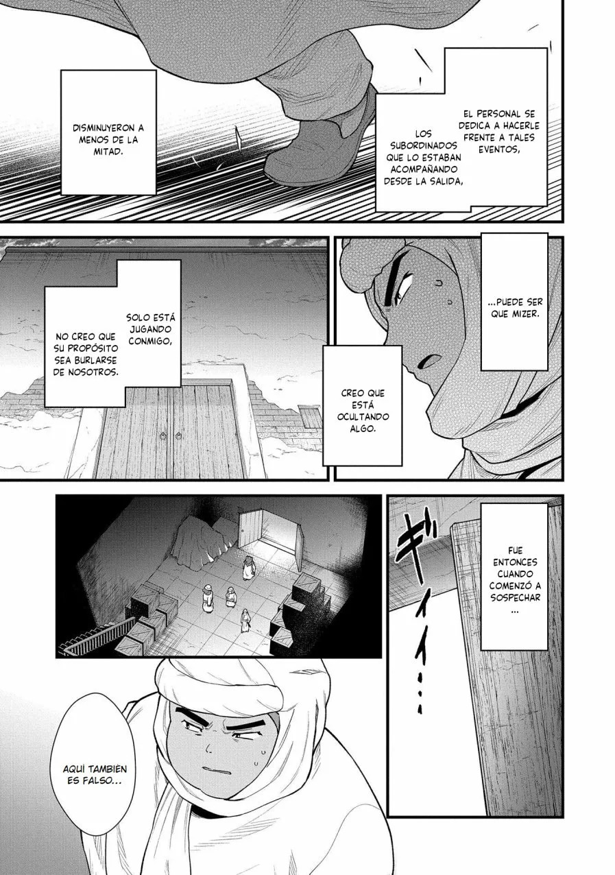 Ryoumin 0-nin Start no Henkyou Ryoushu-sama: Ao no Dias to Soukaku no Otome Capítulo 39 - Página 15 en español