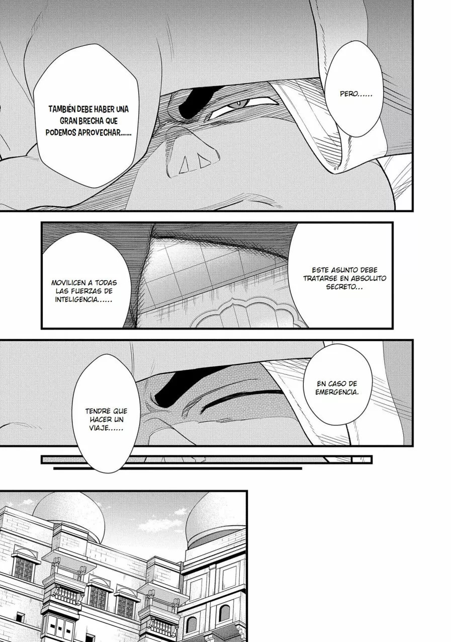 Ryoumin 0-nin Start no Henkyou Ryoushu-sama: Ao no Dias to Soukaku no Otome Capítulo 39 - Página 7 en español