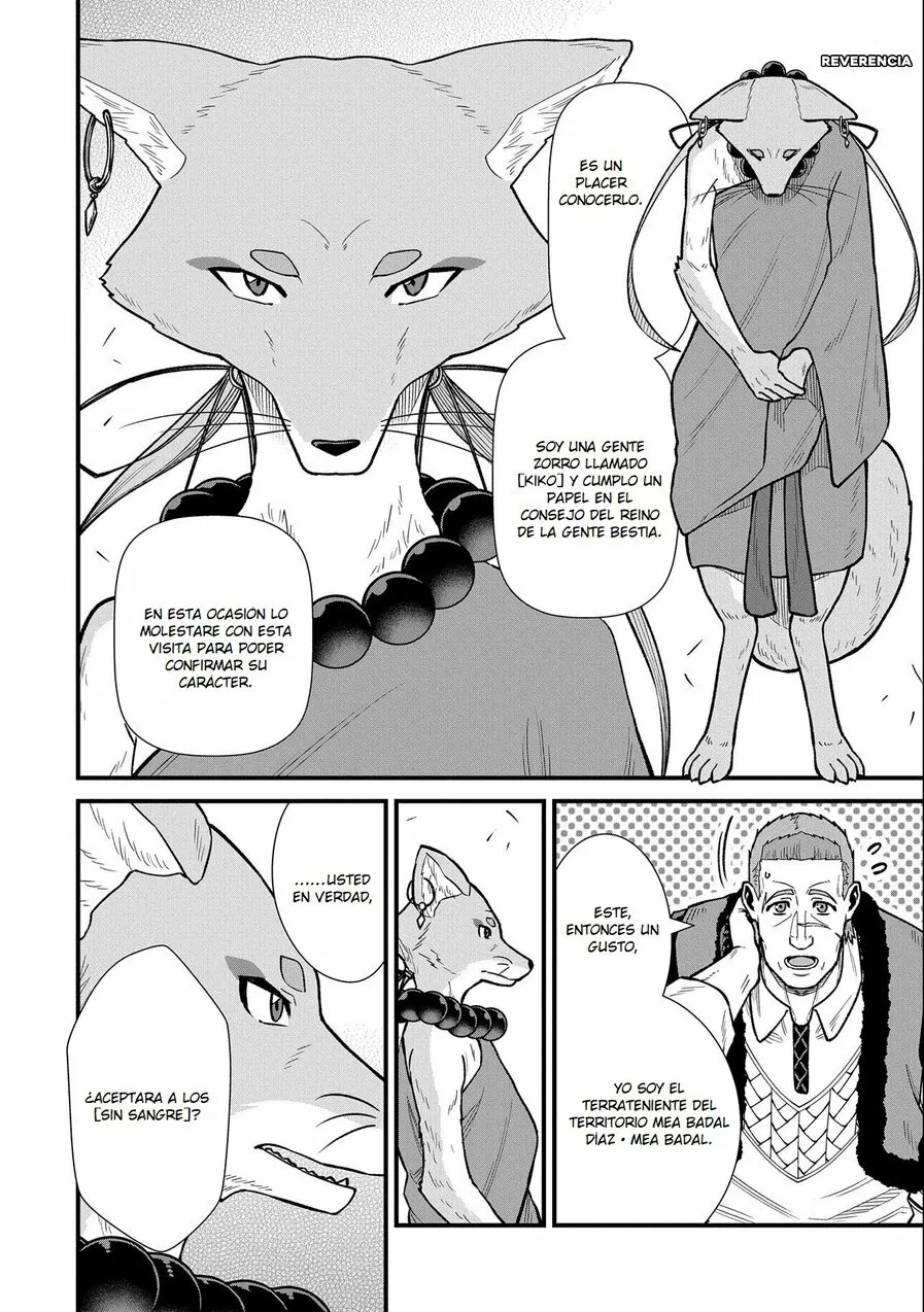 Ryoumin 0-nin Start no Henkyou Ryoushu-sama: Ao no Dias to Soukaku no Otome Capítulo 42 - Página 18 en español
