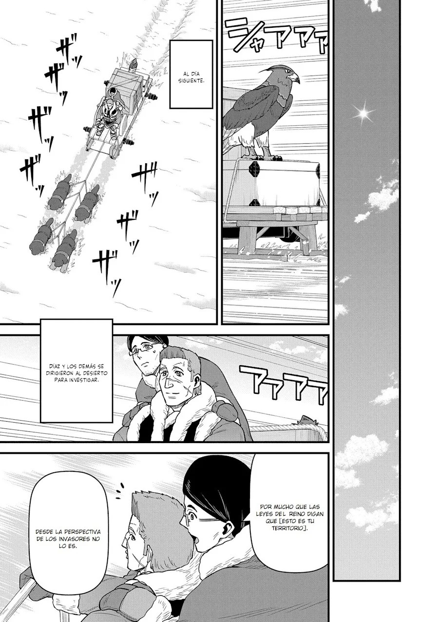 Ryoumin 0-nin Start no Henkyou Ryoushu-sama: Ao no Dias to Soukaku no Otome Capítulo 52 - Página 13 en español