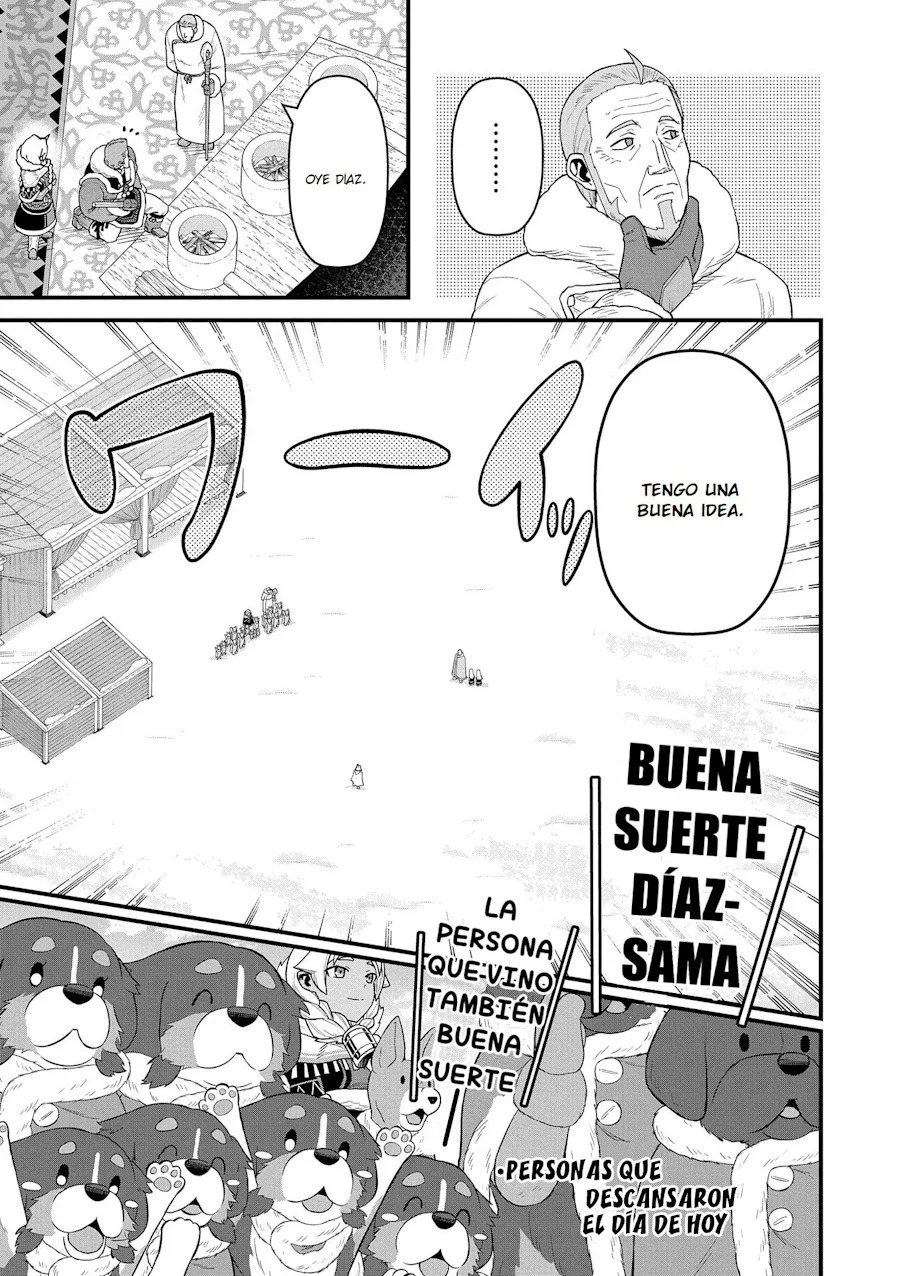 Ryoumin 0-nin Start no Henkyou Ryoushu-sama: Ao no Dias to Soukaku no Otome Capítulo 55 - Página 17 en español