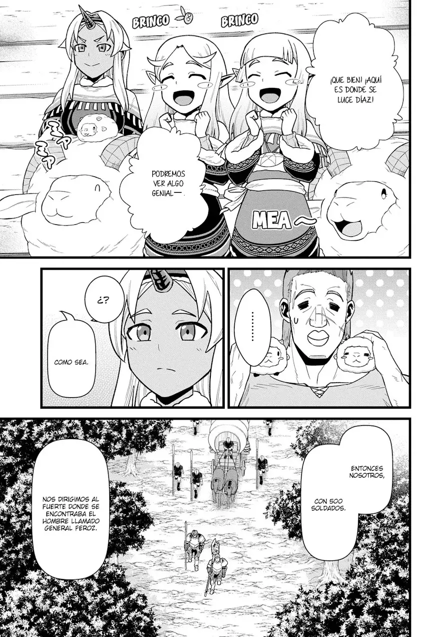 Ryoumin 0-nin Start no Henkyou Ryoushu-sama: Ao no Dias to Soukaku no Otome Capítulo 58 - Página 21 en español