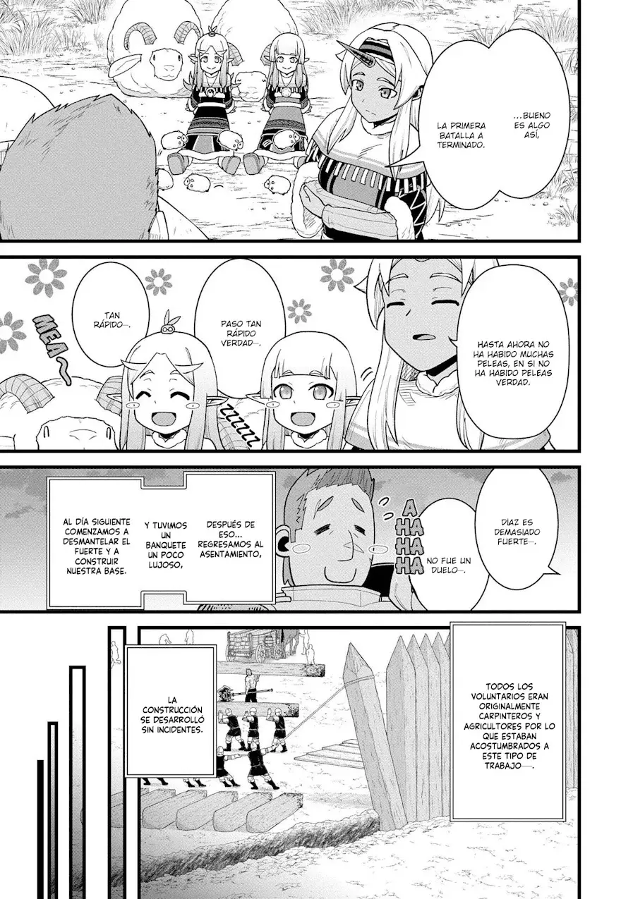 Ryoumin 0-nin Start no Henkyou Ryoushu-sama: Ao no Dias to Soukaku no Otome Capítulo 59 - Página 17 en español