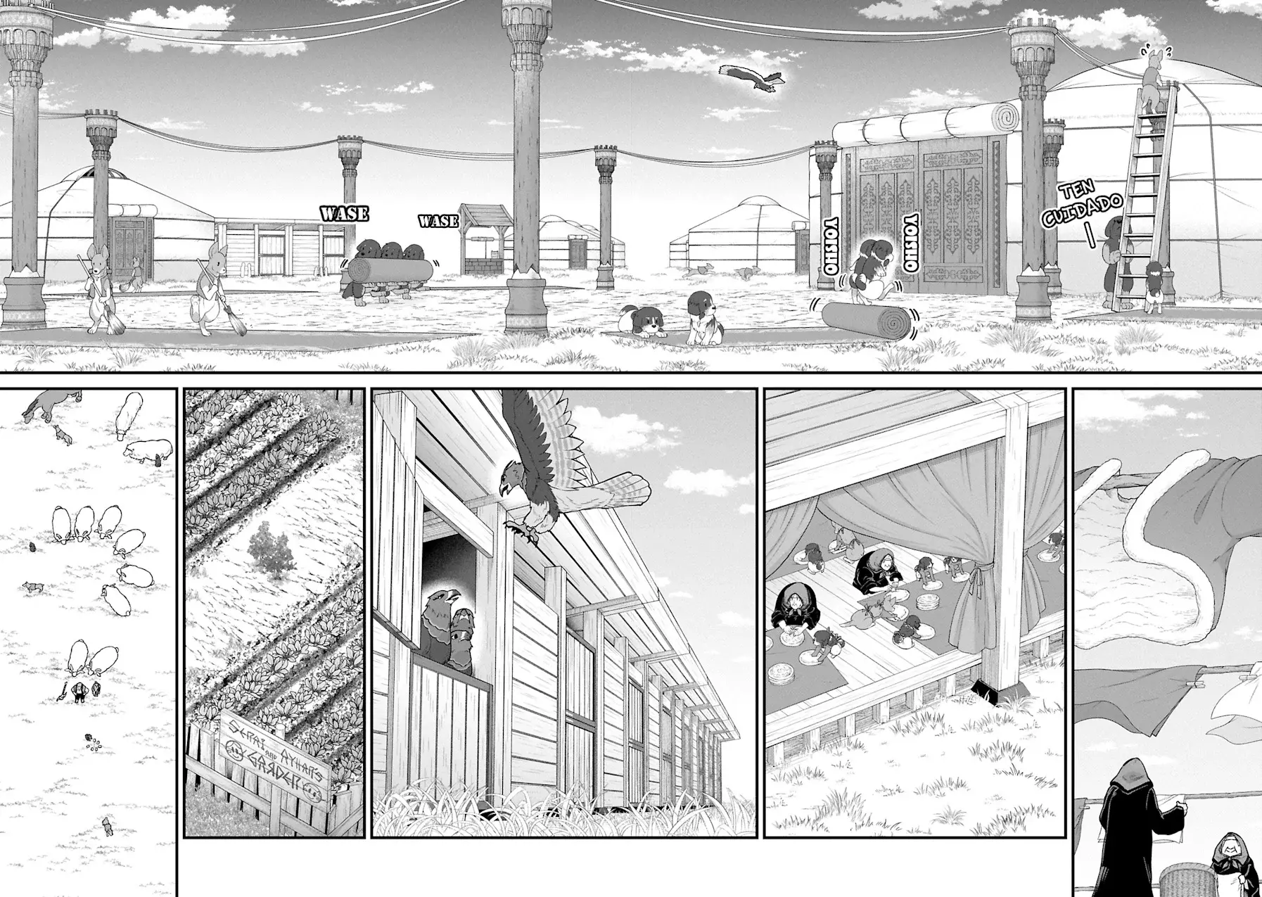 Ryoumin 0-nin Start no Henkyou Ryoushu-sama: Ao no Dias to Soukaku no Otome Capítulo 61 - Página 4 en español