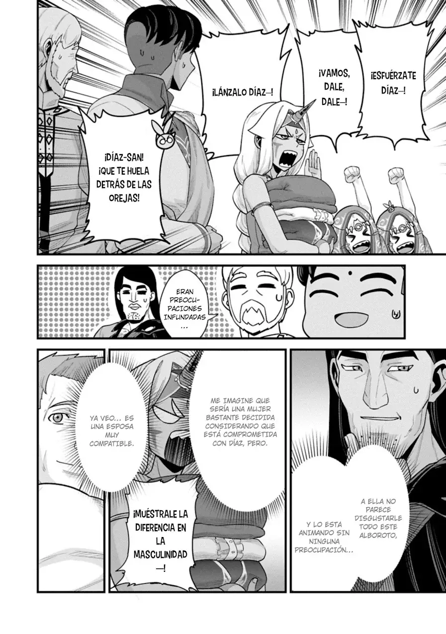 Ryoumin 0-nin Start no Henkyou Ryoushu-sama: Ao no Dias to Soukaku no Otome Capítulo 67 - Página 24 en español