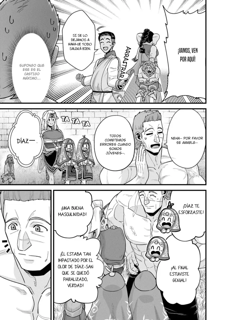 Ryoumin 0-nin Start no Henkyou Ryoushu-sama: Ao no Dias to Soukaku no Otome Capítulo 67 - Página 33 en español