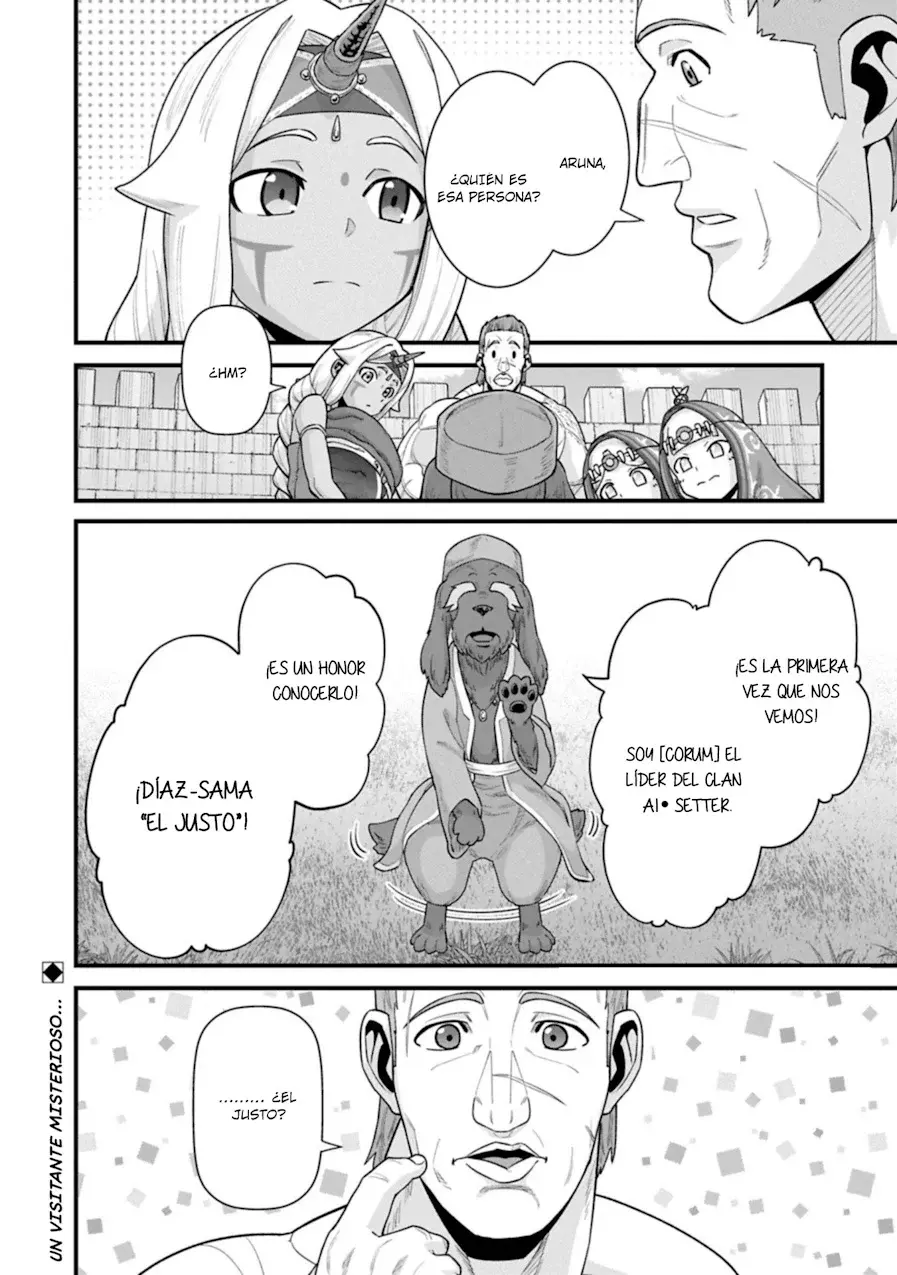 Ryoumin 0-nin Start no Henkyou Ryoushu-sama: Ao no Dias to Soukaku no Otome Capítulo 67 - Página 34 en español