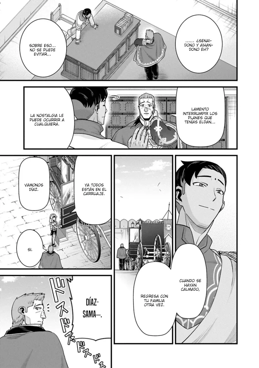 Ryoumin 0-nin Start no Henkyou Ryoushu-sama: Ao no Dias to Soukaku no Otome Capítulo 69 - Página 19 en español
