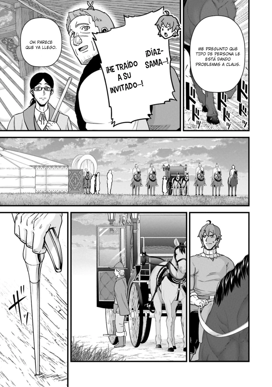 Ryoumin 0-nin Start no Henkyou Ryoushu-sama: Ao no Dias to Soukaku no Otome Capítulo 74 - Página 19 en español