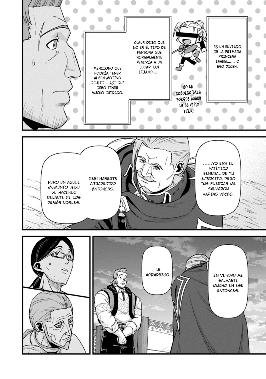 Ryoumin 0-nin Start no Henkyou Ryoushu-sama: Ao no Dias to Soukaku no Otome Capítulo 74 - Página 22 en español