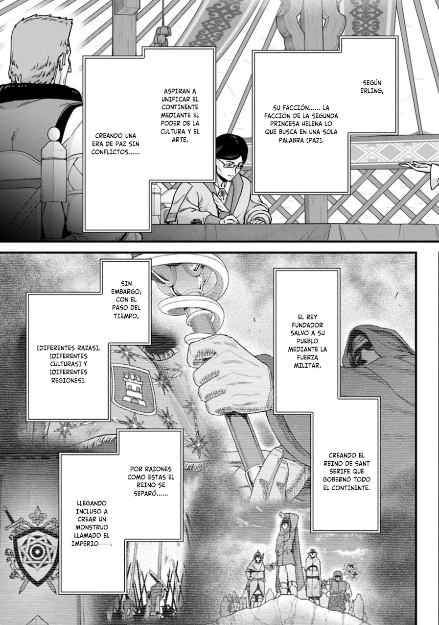 Ryoumin 0-nin Start no Henkyou Ryoushu-sama: Ao no Dias to Soukaku no Otome Capítulo 74 - Página 7 en español