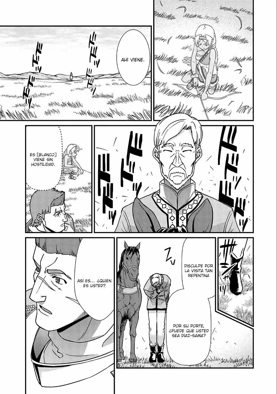 Ryoumin 0-nin Start no Henkyou Ryoushu-sama: Ao no Dias to Soukaku no Otome Capítulo 8 - Página 23 en español