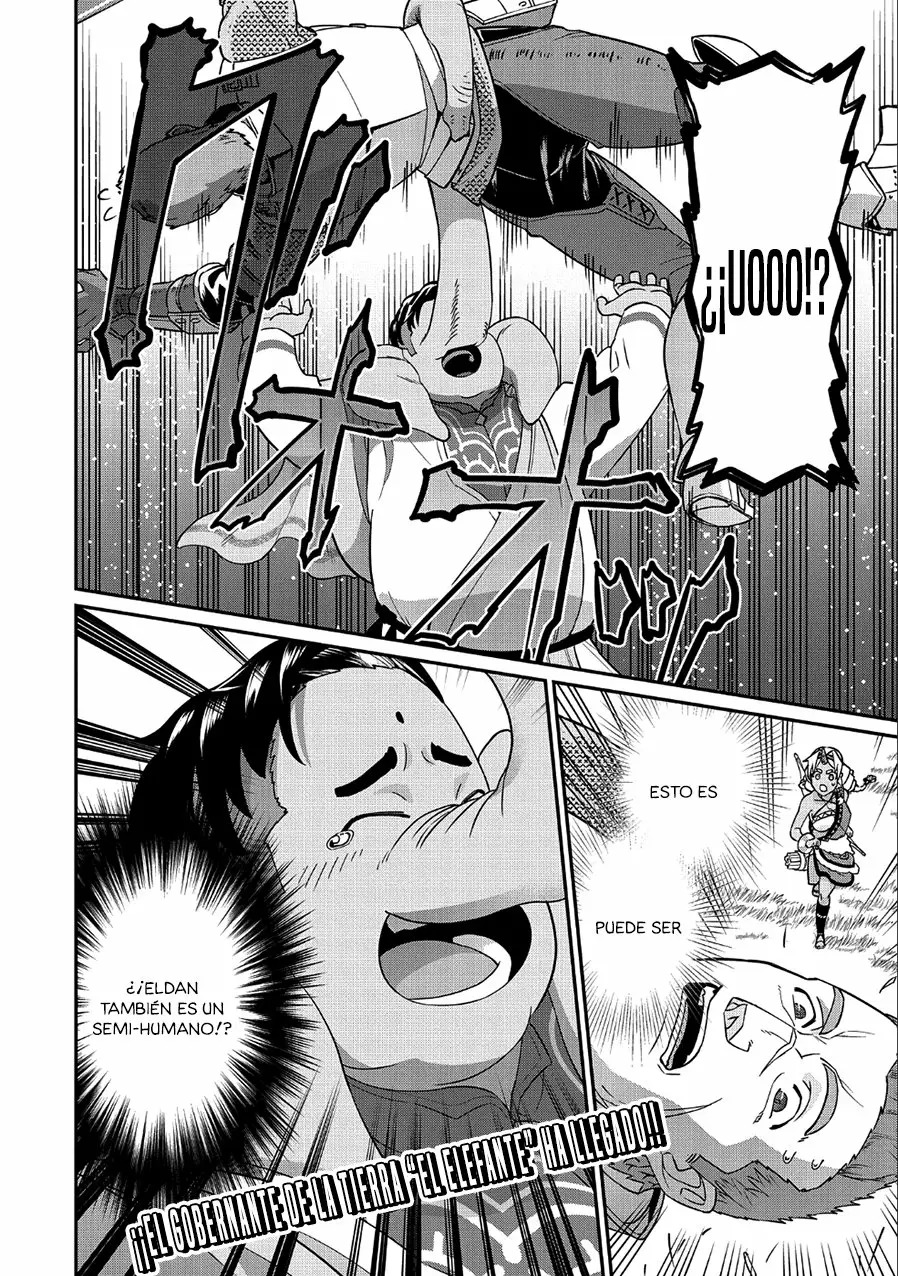 Ryoumin 0-nin Start no Henkyou Ryoushu-sama: Ao no Dias to Soukaku no Otome Capítulo 8 - Página 34 en español