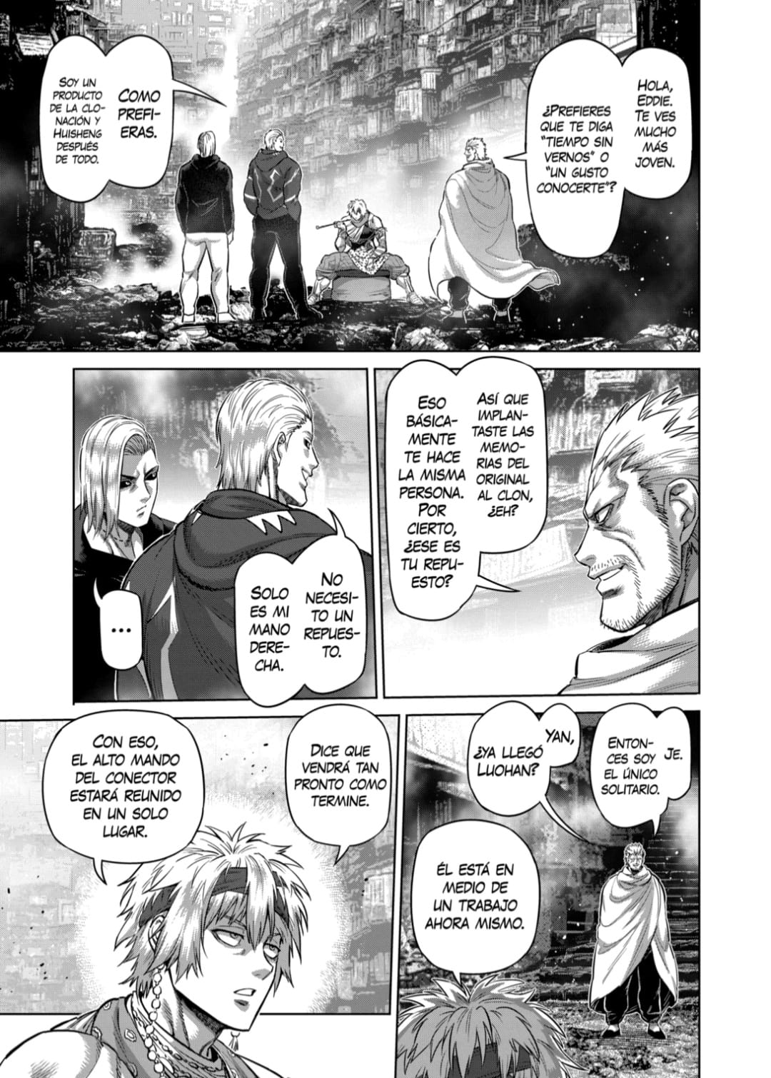 Kengan Omega Capítulo 183 - Página 3 en español