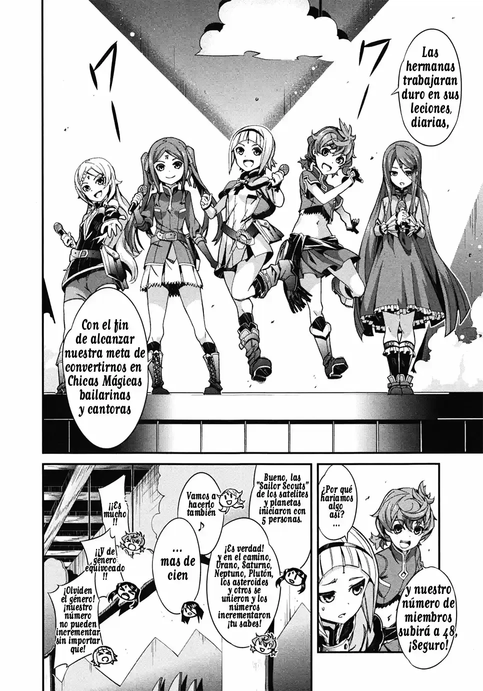 Drag-On Dragoon - Utahime Five Capítulo 0 - Página 9 en español