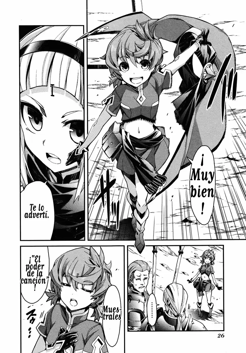 Drag-On Dragoon - Utahime Five Capítulo 1 - Página 14 en español