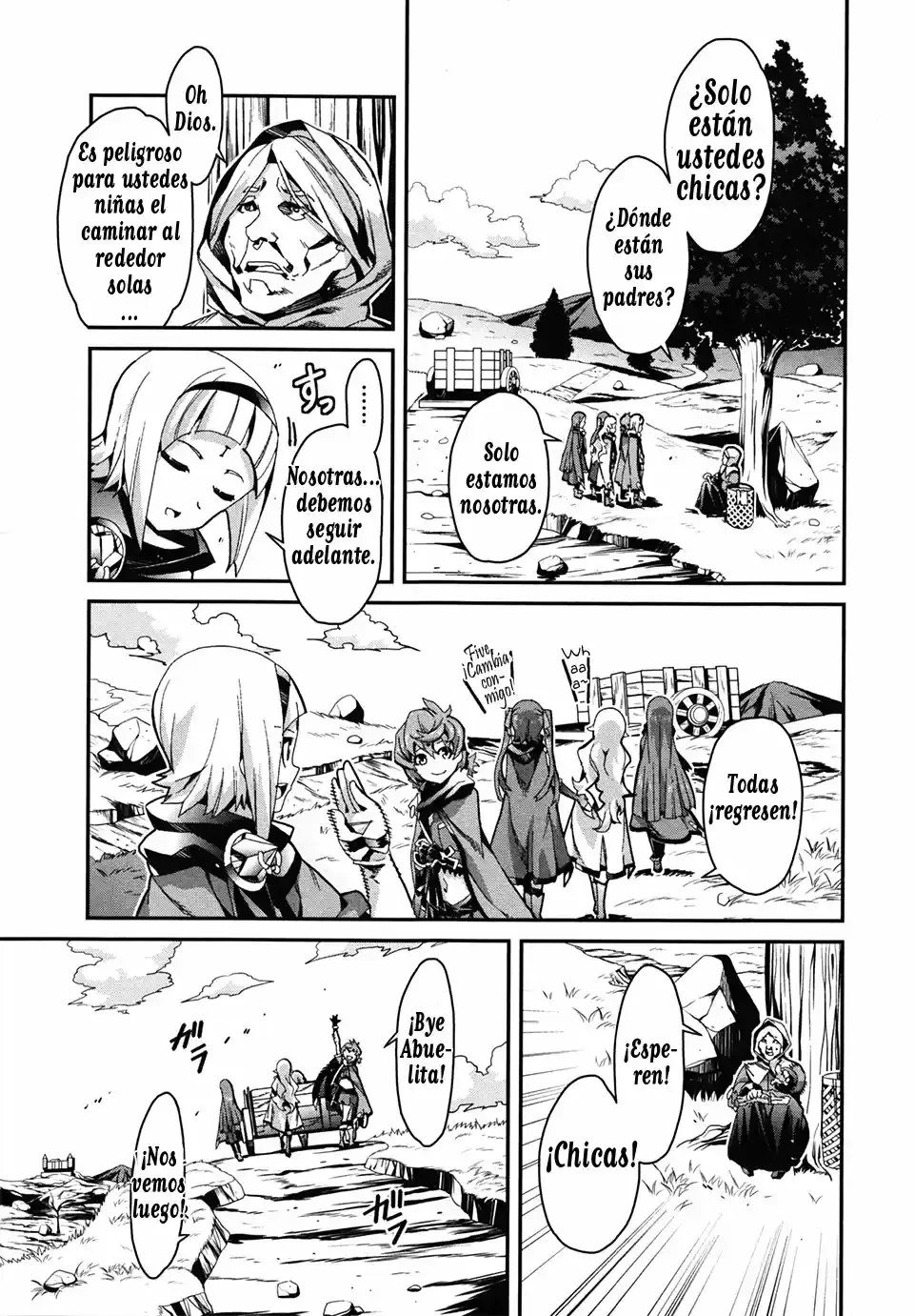 Drag-On Dragoon - Utahime Five Capítulo 1 - Página 9 en español