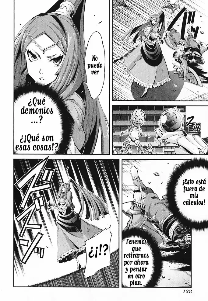 Drag-On Dragoon - Utahime Five Capítulo 10 - Página 16 en español