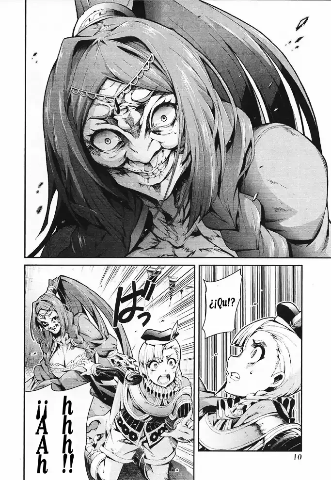 Drag-On Dragoon - Utahime Five Capítulo 11 - Página 10 en español